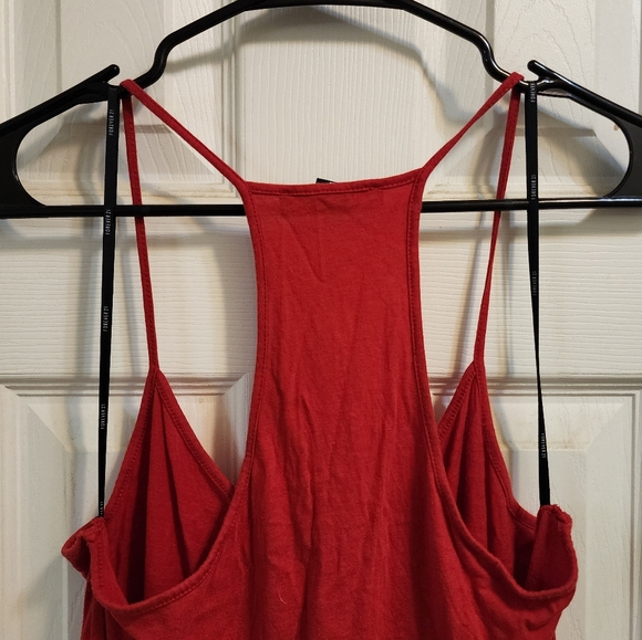 NWOT Forever 21 Red Casual Maxi Dress - Picture 3 of 4